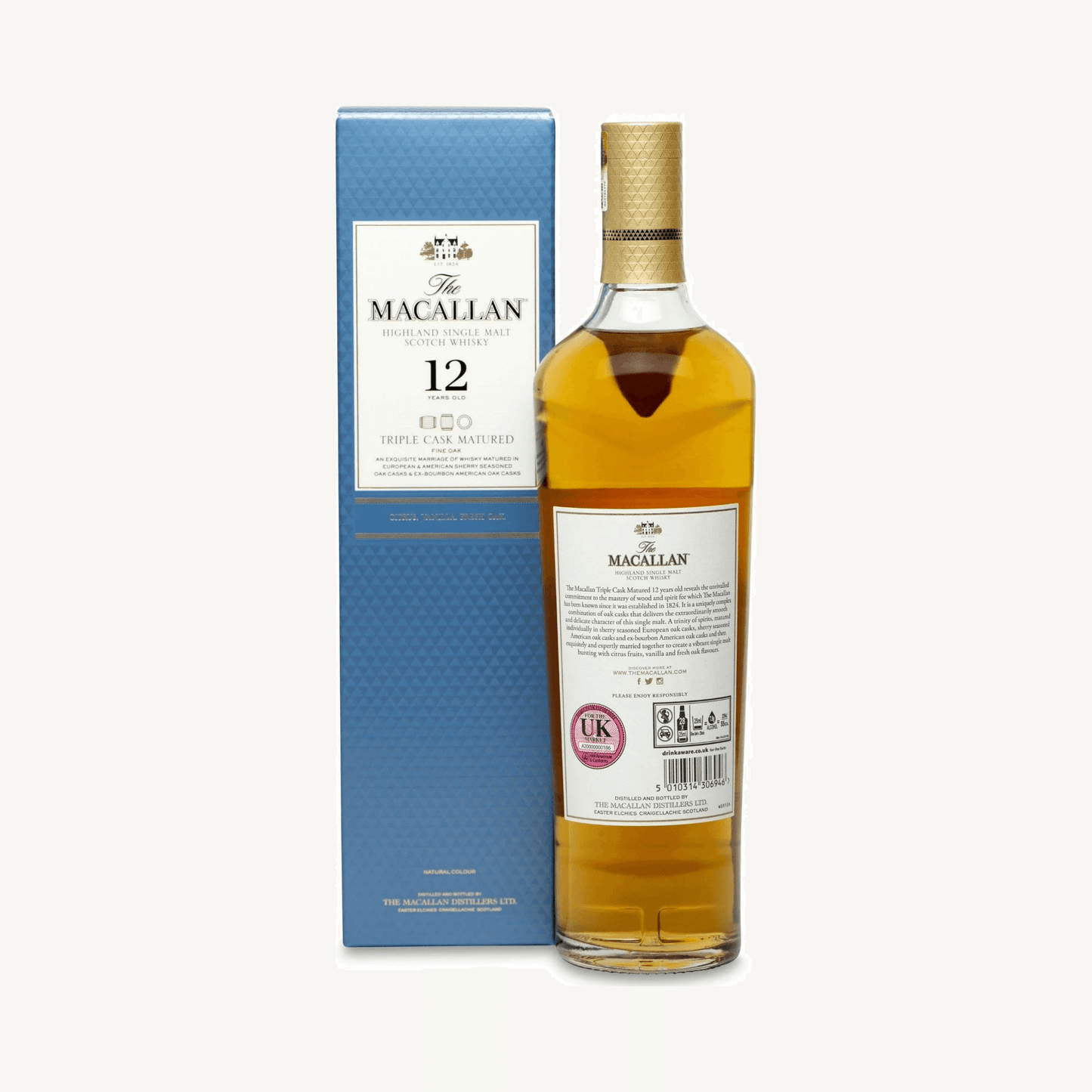 Macallan 12 Year Old Triple Cask - The Whisky Masters