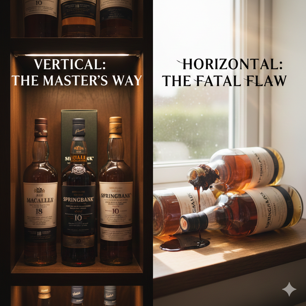 Vertical vs. Horizontal: The Correct Way to Store Your Whisky Collection
