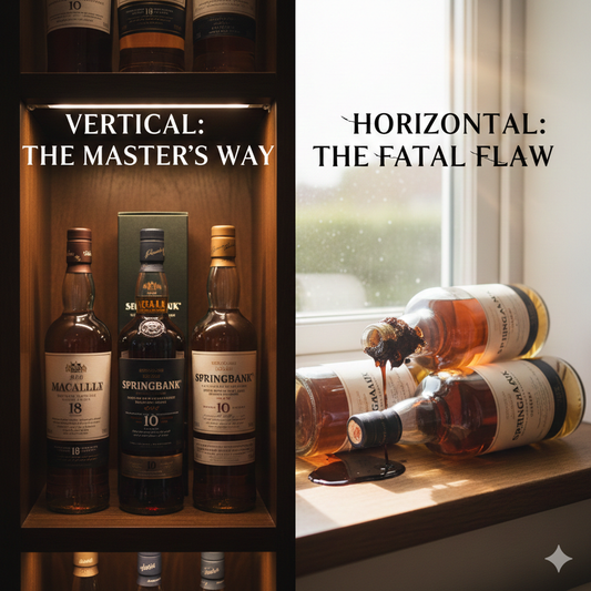 Vertical vs. Horizontal: The Correct Way to Store Your Whisky Collection