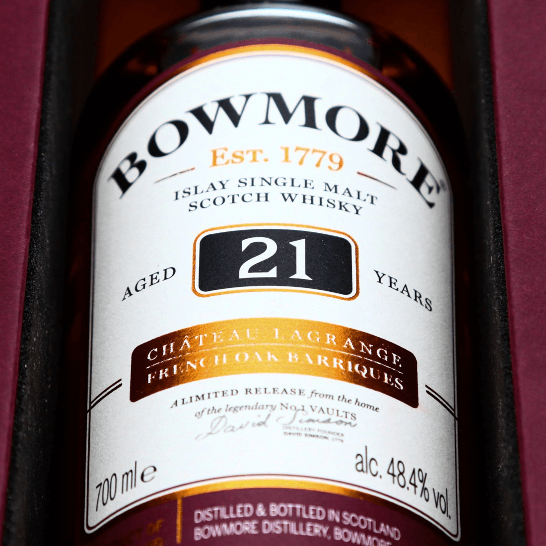 Bowmore 21 Year Old Château Lagrange French Oak Barriques