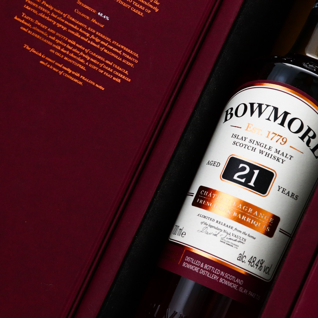 Bowmore 21 Year Old Château Lagrange French Oak Barriques