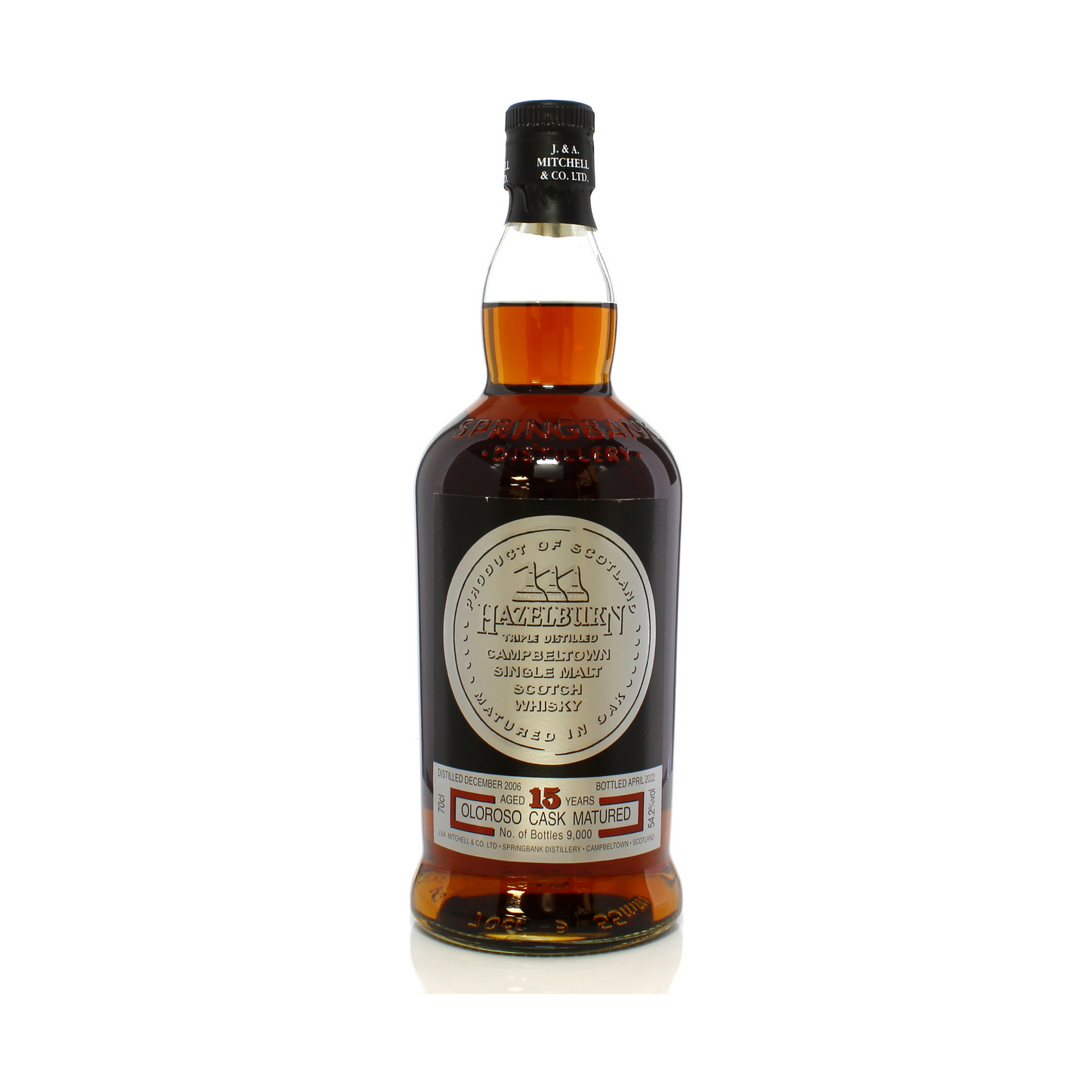 Hazelburn 15 Year Old Oloroso Cask 2006 (2022 Release)