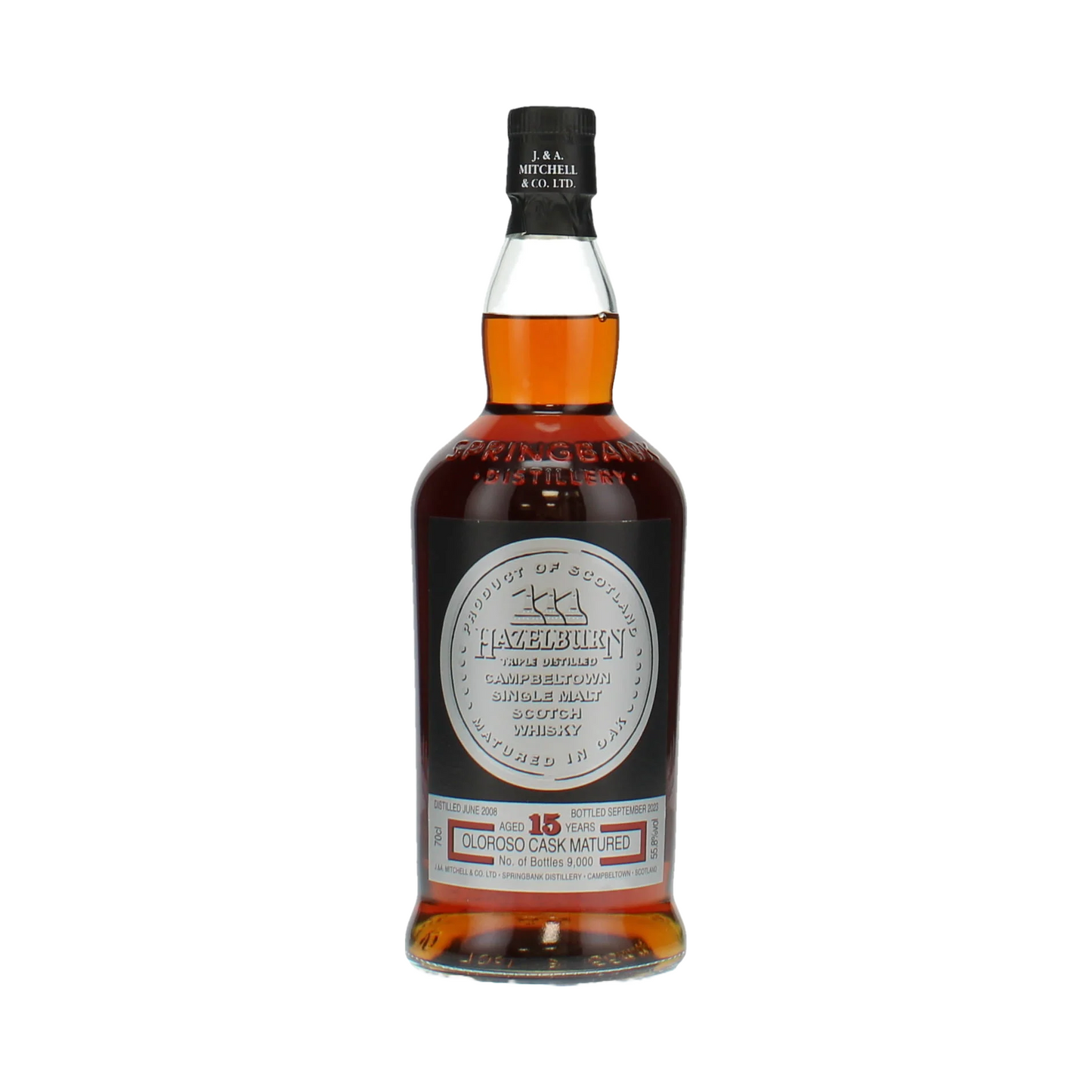 Hazelburn 15 Year Old Oloroso Cask 2008 (2023 Release)