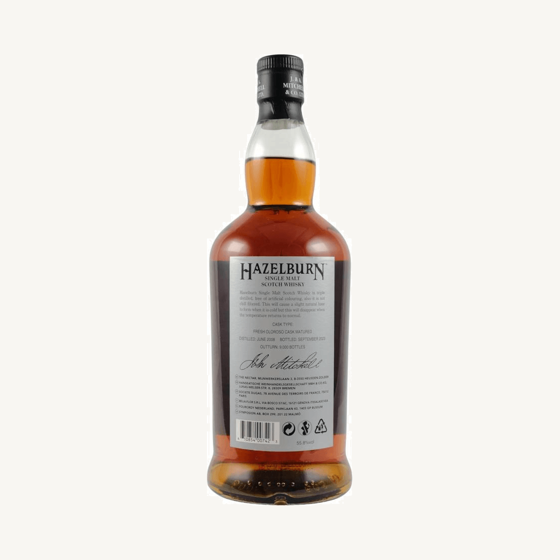 Hazelburn 15 Year Old Oloroso Cask 2008 (2023 Release)