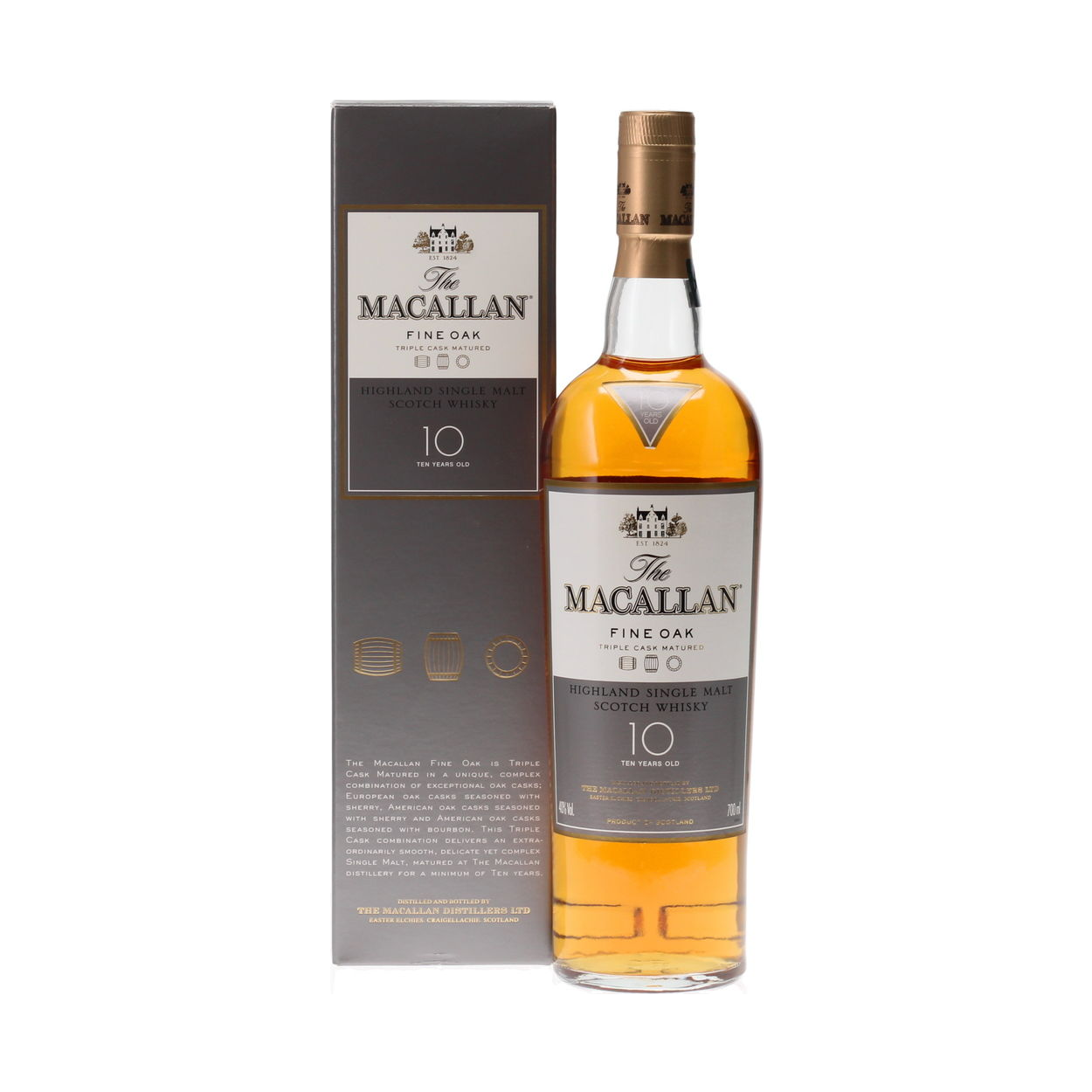 Macallan 10 Year Old Fine Oak