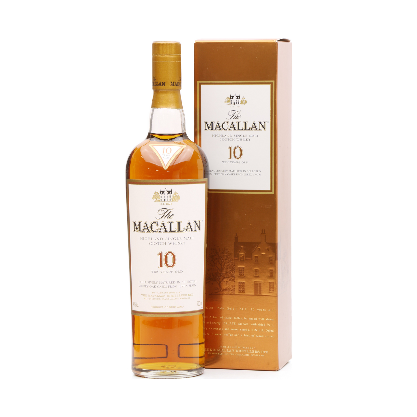 Macallan 10 Year Old Sherry Oak