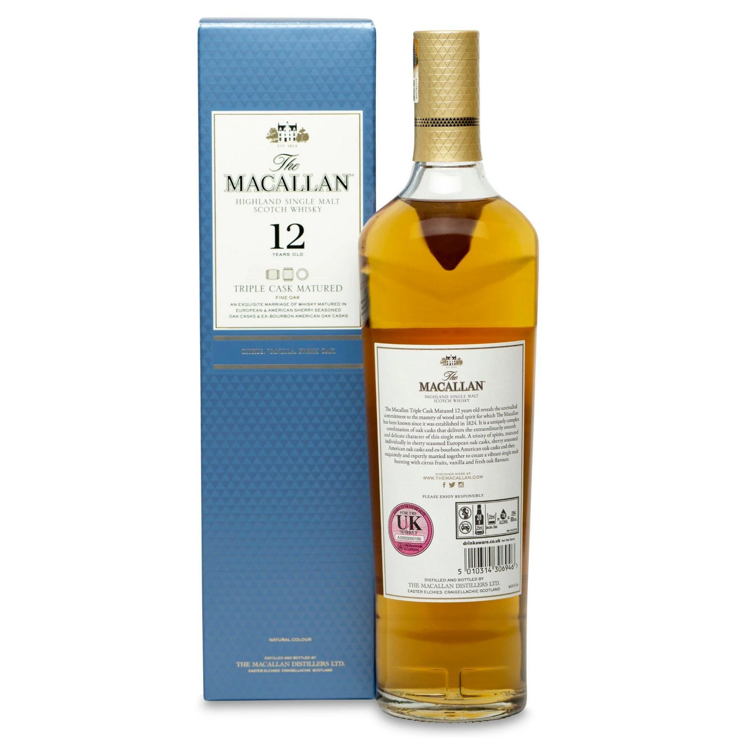 Macallan 12 Year Old Triple Cask