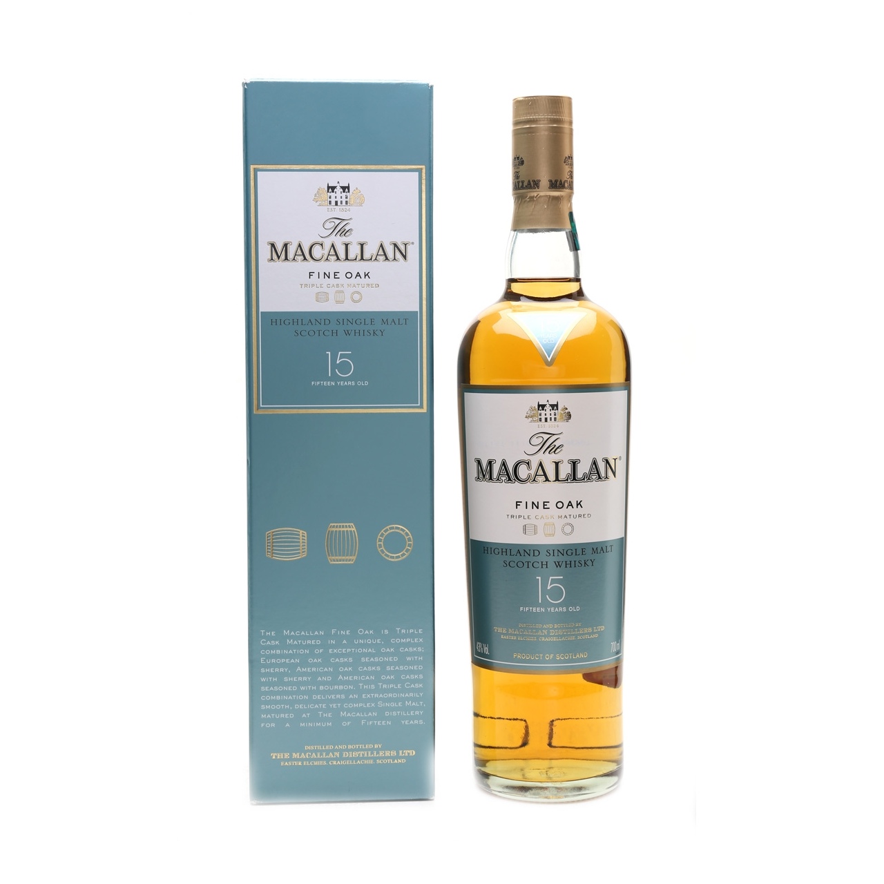 Macallan 15 Year Old Fine Oak