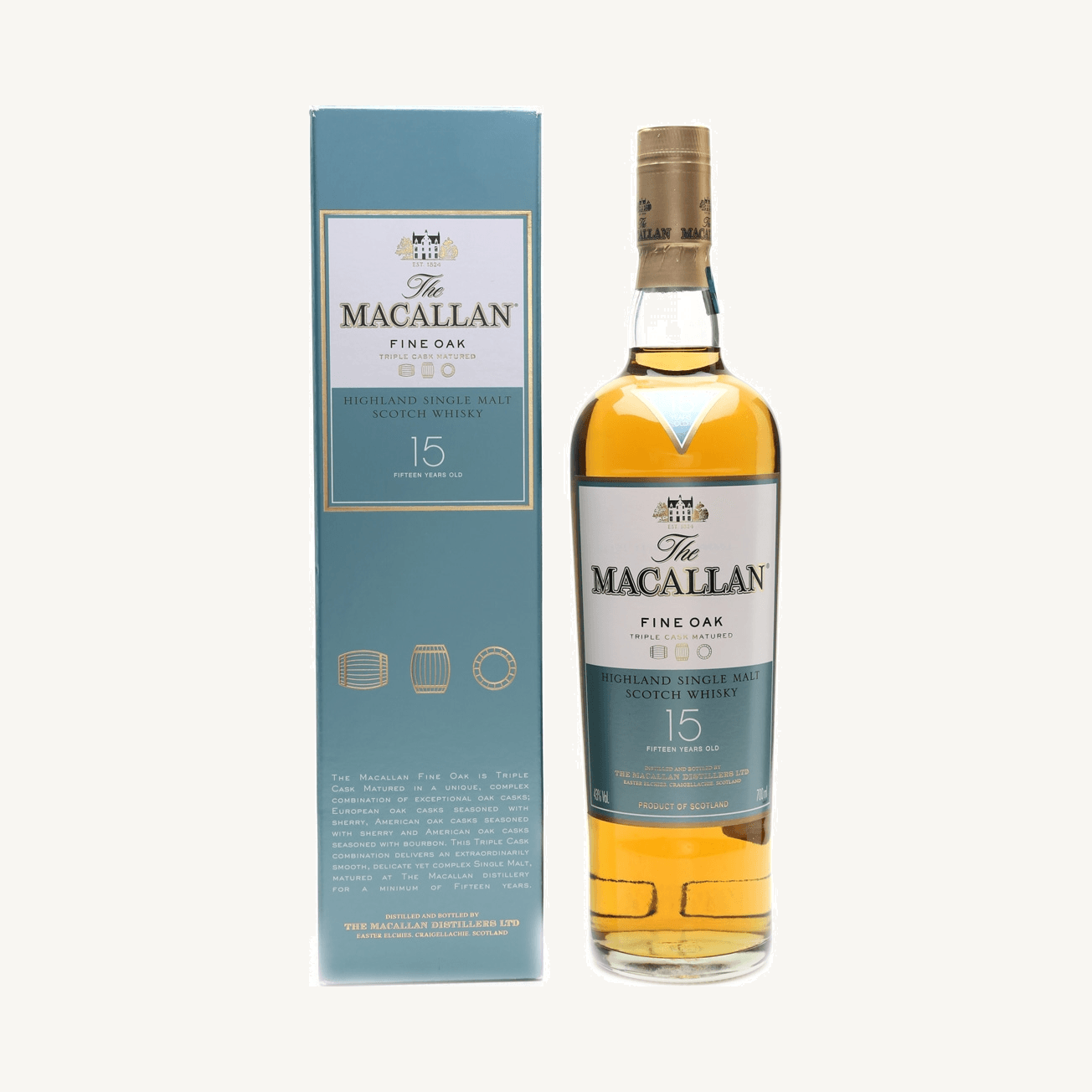 Macallan 15 Year Old Fine Oak