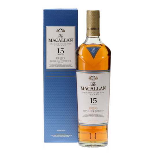 Macallan 15 Year Old Triple Cask