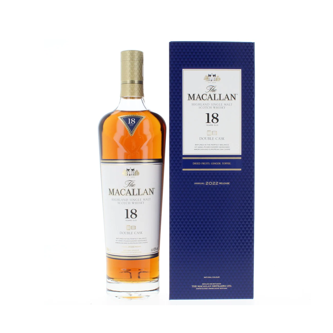 Macallan Double Cask 18 Years Old 2022