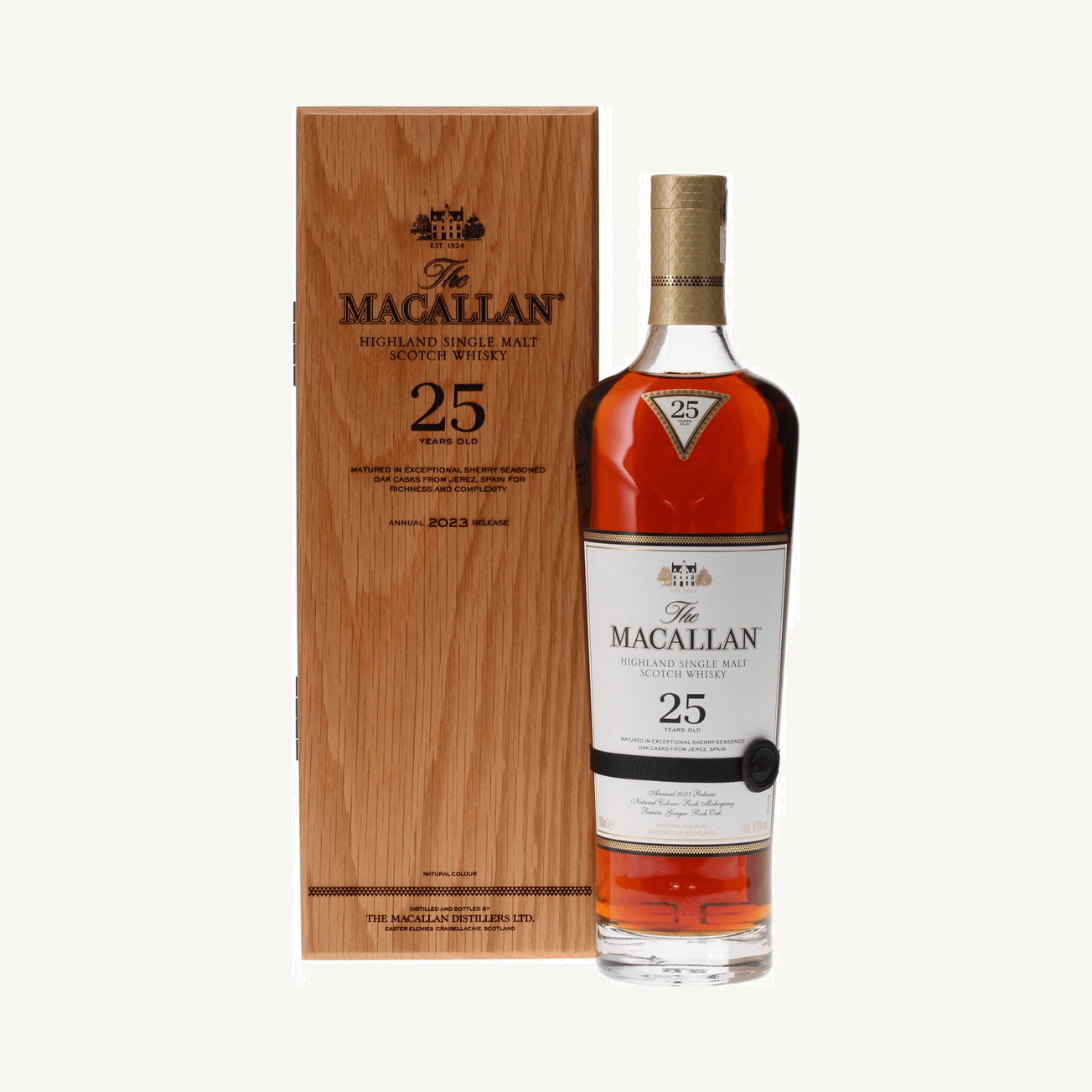 Macallan 25 Year Old Sherry Oak 2023