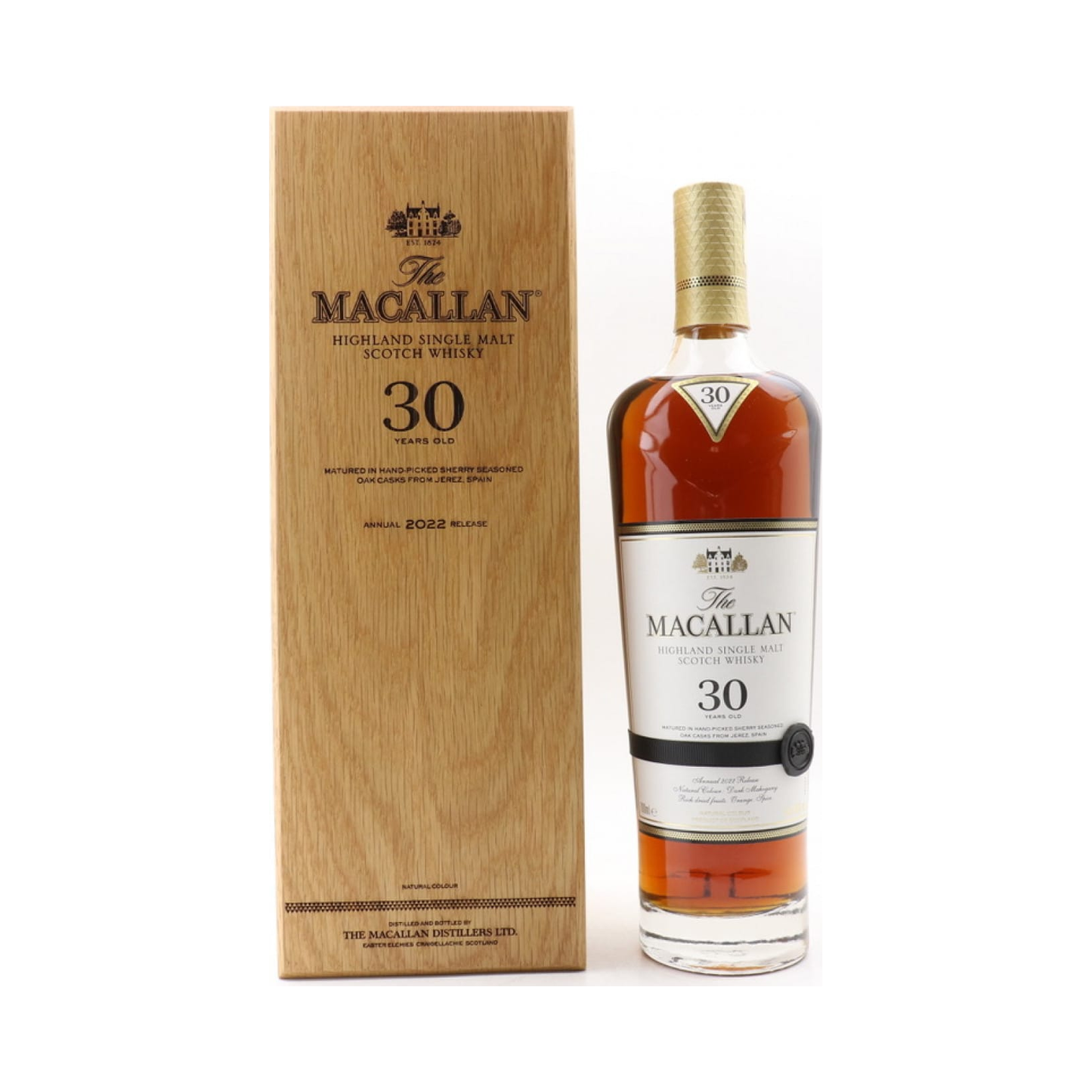 Macallan 30 Year Old Sherry Oak 2022