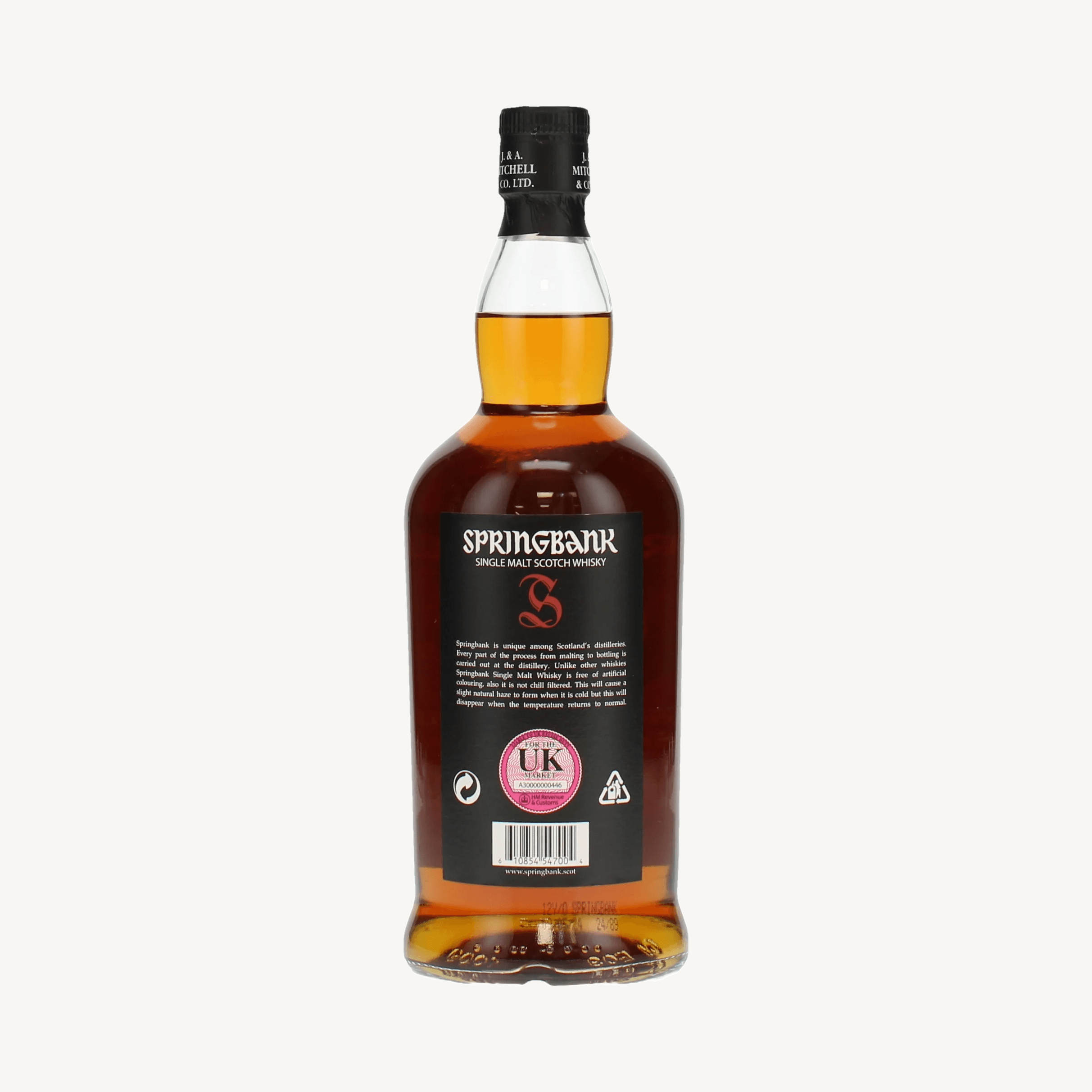 Springbank 12 Year Old Cask Strength 2024 Release