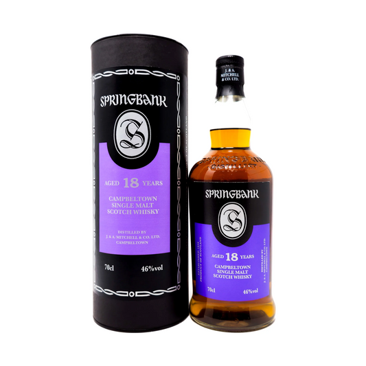 Springbank 18 Year Old with Presentation Box